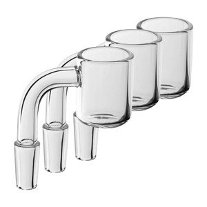 Encore Collection Flat Top Quartz Banger – 3 Pack