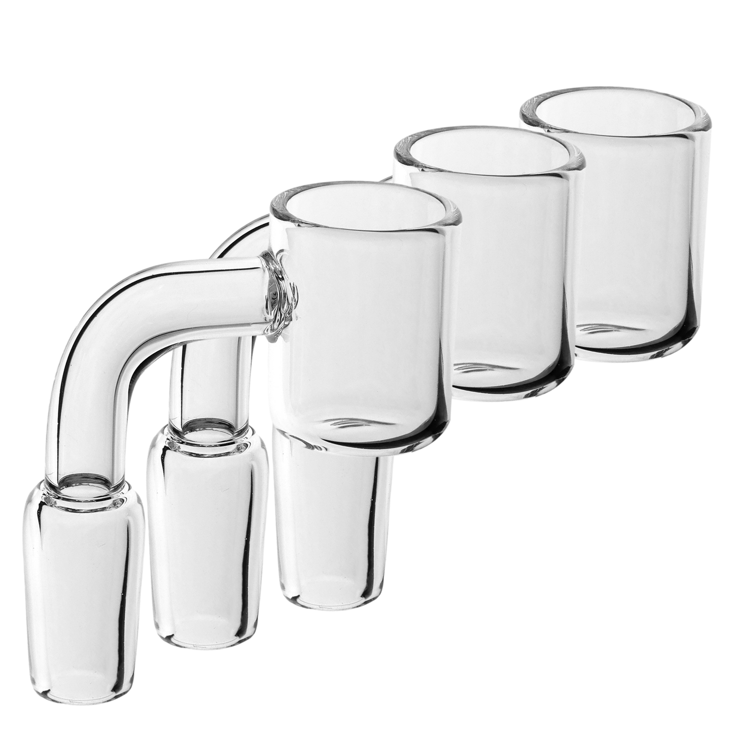 Encore Collection Flat Top Quartz Banger – 3 Pack