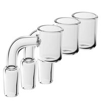 Encore Collection Flat Top Quartz Banger – 3 Pack