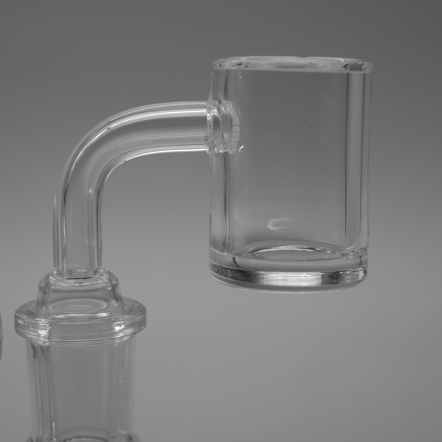 Solid Quartz Gavel Banger with Beveled Top
