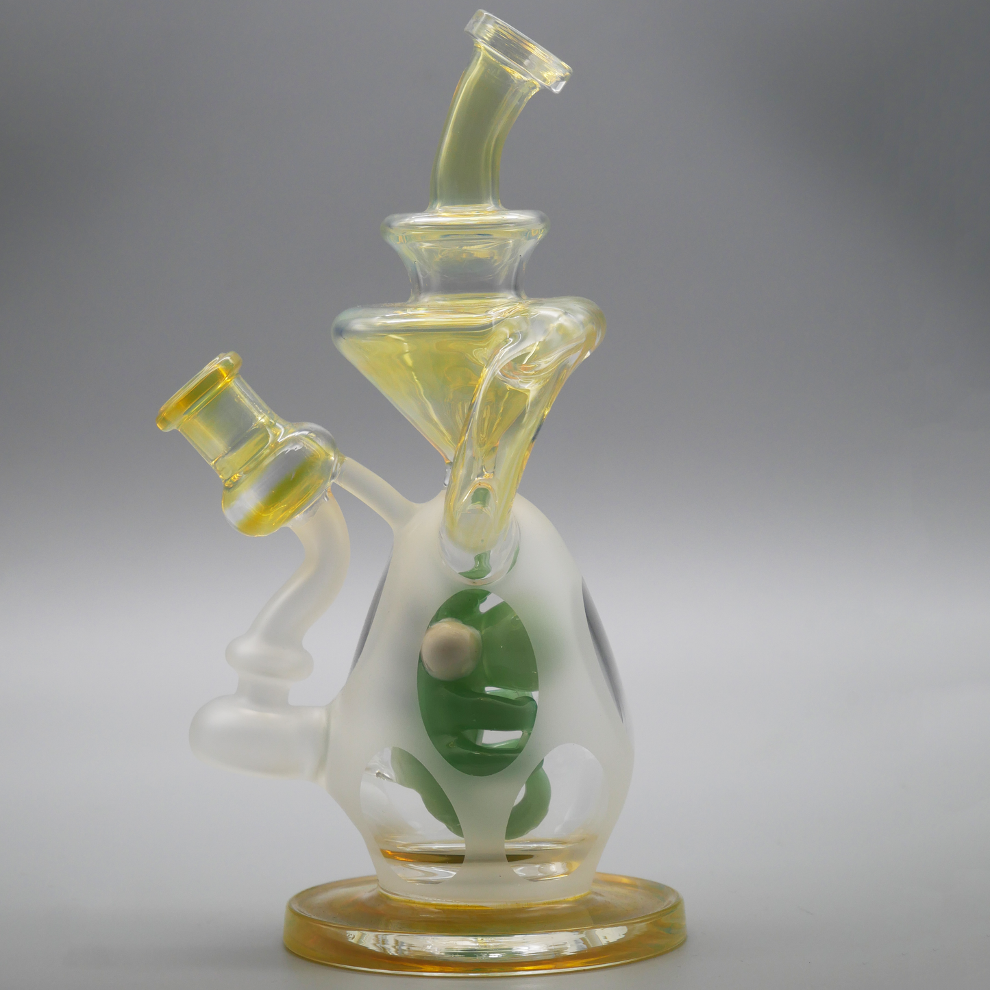 10" Encore Collection Color Baby Dinosaur Egg Recycler Dab Rig