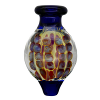 Silver Fumed 30mm Bubble Directional Carb Cap