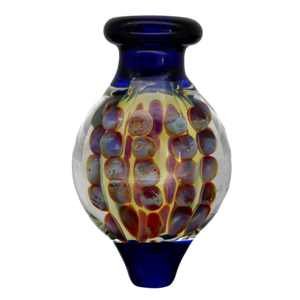 Silver Fumed 30mm Bubble Directional Carb Cap