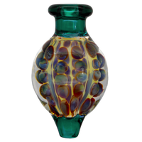 Silver Fumed 30mm Bubble Directional Carb Cap