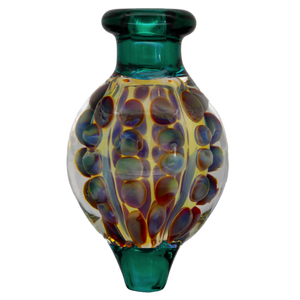 Silver Fumed 30mm Bubble Directional Carb Cap