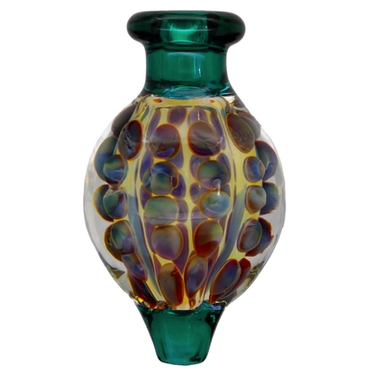 Silver Fumed 30mm Bubble Directional Carb Cap