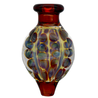 Silver Fumed 30mm Bubble Directional Carb Cap