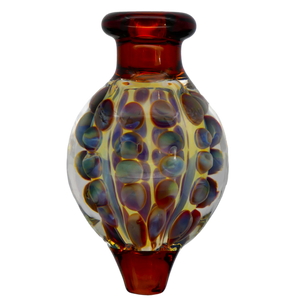 Silver Fumed 30mm Bubble Directional Carb Cap