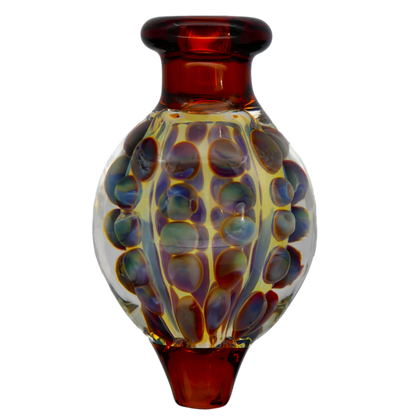 Silver Fumed 30mm Bubble Directional Carb Cap