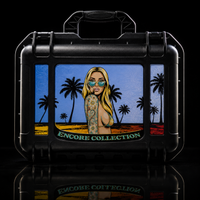 Encore Collection 6" Travel Set Beaker Bong Kit with Protective Carrying Case