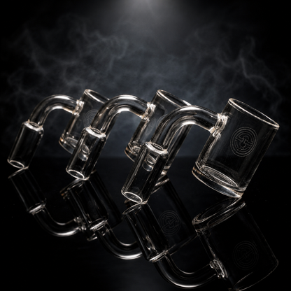 Solid Quartz Gavel Banger with Beveled Top 3 PACK