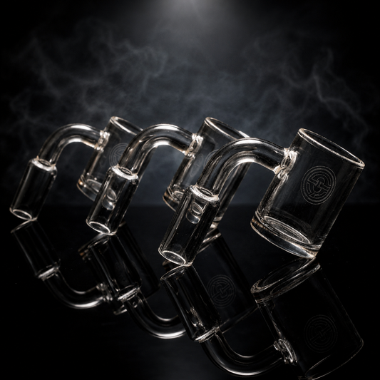 Solid Quartz Gavel Banger with Beveled Top 3 PACK