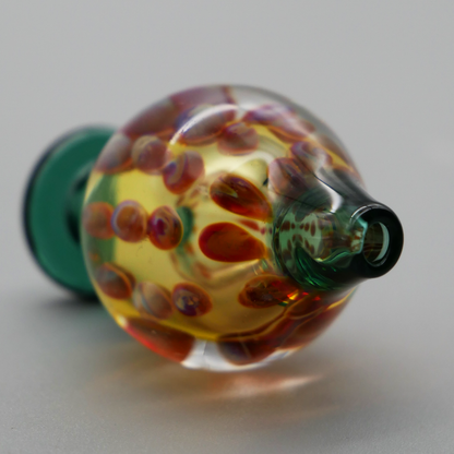 Silver Fumed 30mm Bubble Directional Carb Cap