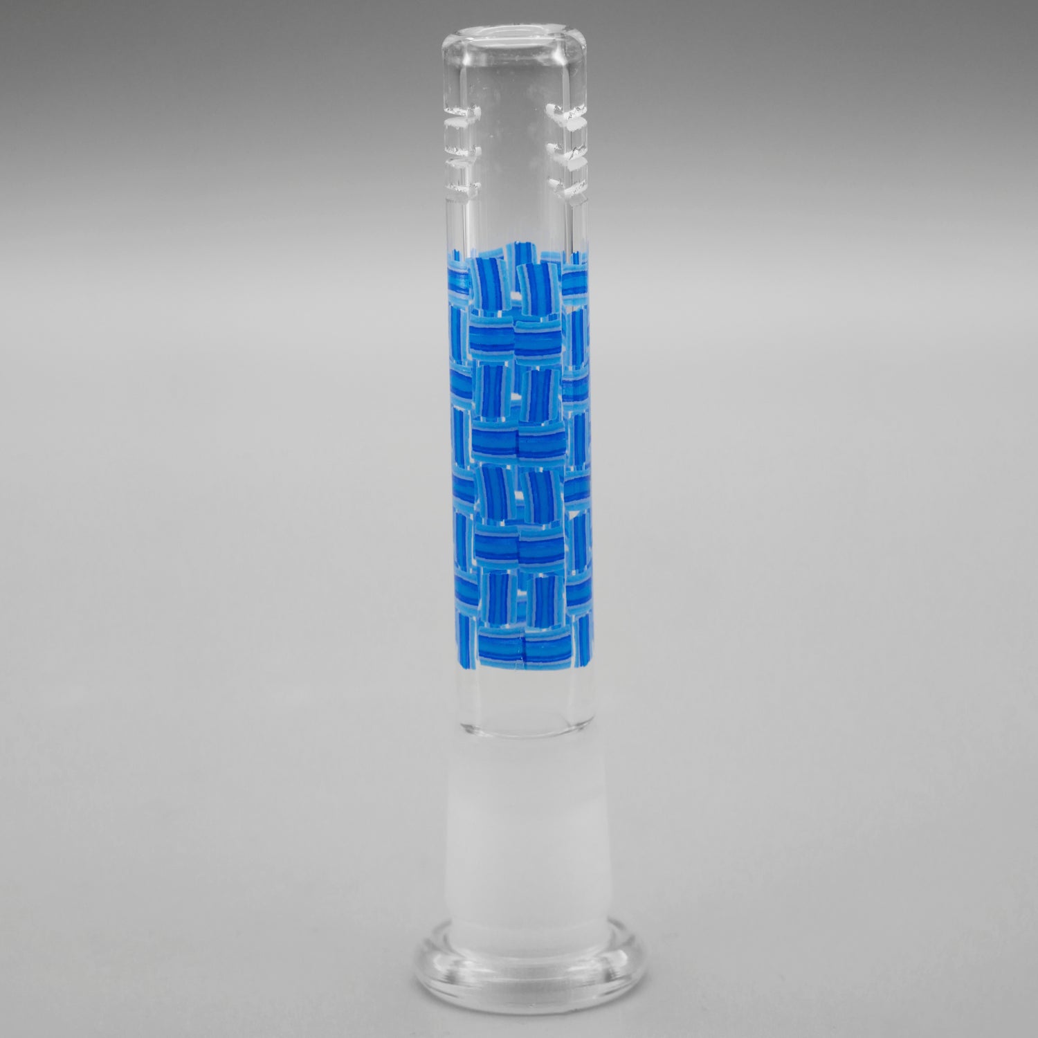 Basket Blue — Basketweave Downstem