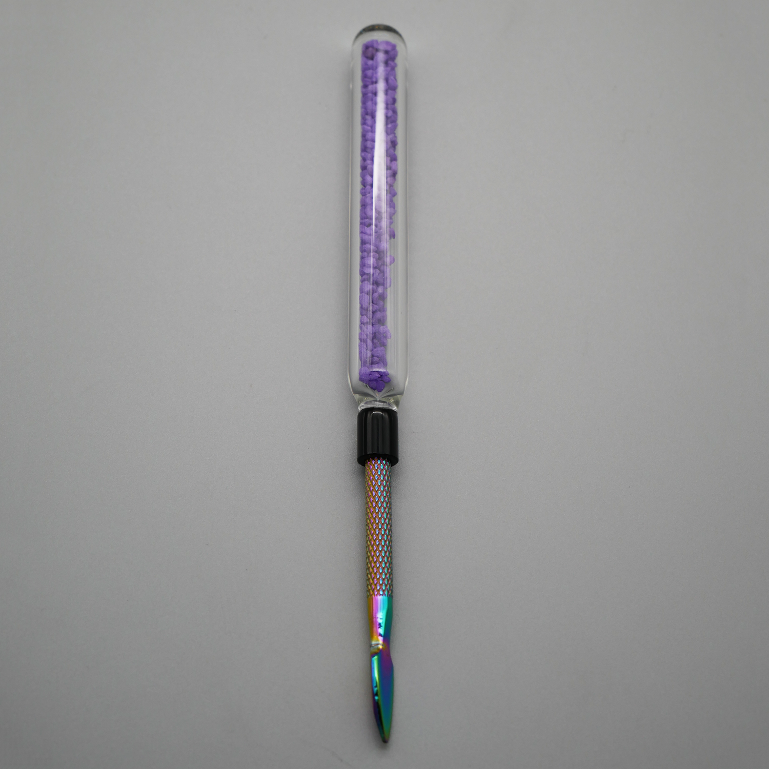 Arrow Tip Rainbow Dabber w/ Glass Holder