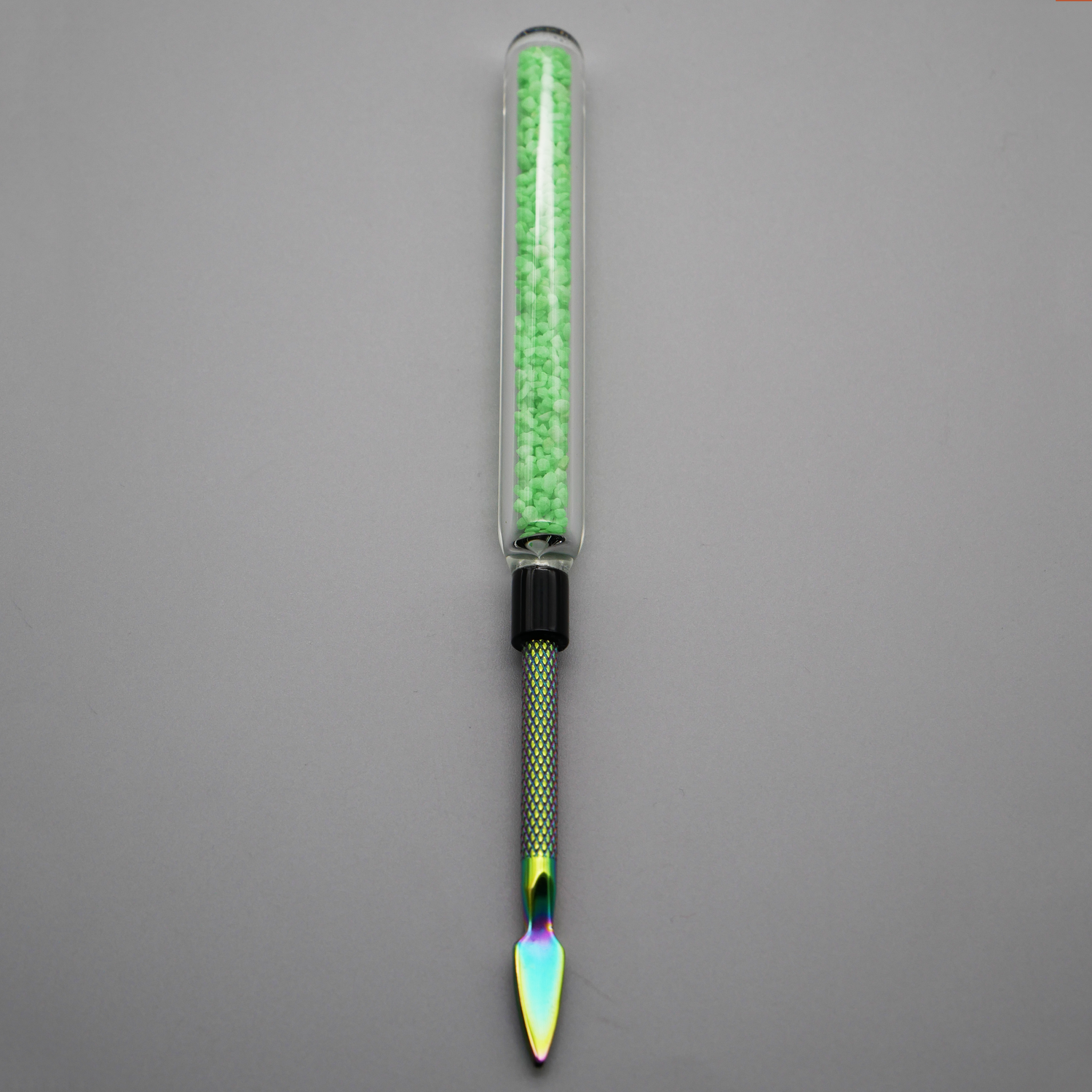 Arrow Tip Rainbow Dabber w/ Glass Holder