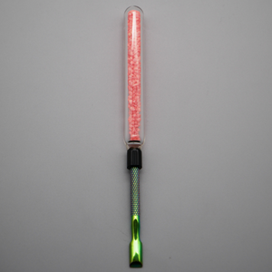 Flat Tip Rainbow Dabber w/ Glass Holder