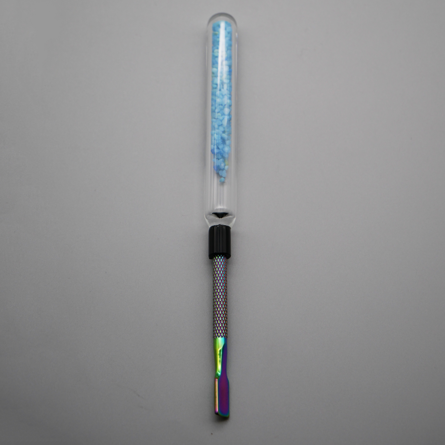 Flat Tip Rainbow Dabber w/ Glass Holder