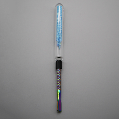 Flat Tip Rainbow Dabber w/ Glass Holder