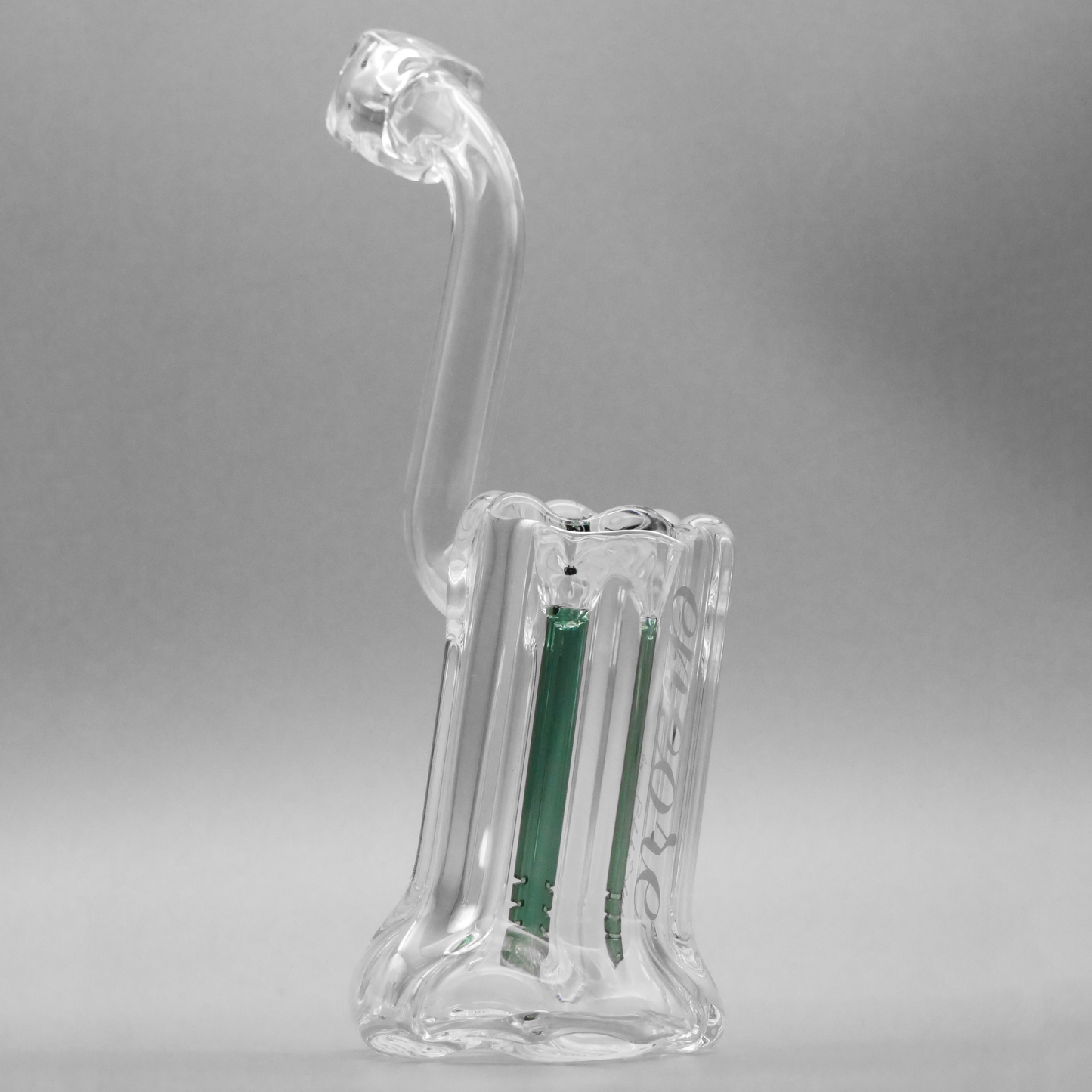 7.5" Encore Collection 38mm Scalloped Standing Bubbler w/ Color Stem