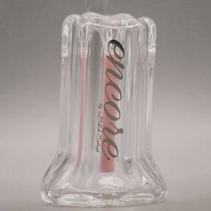 7.5" Encore Collection 38mm Scalloped Standing Bubbler w/ Color Stem
