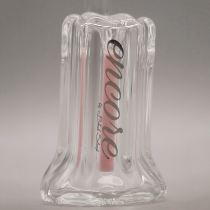 7.5" Encore Collection 38mm Scalloped Standing Bubbler w/ Color Stem