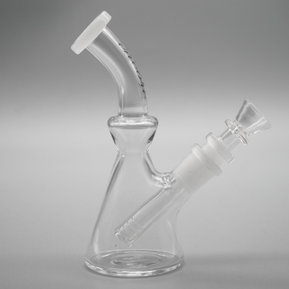 6.5" Encore Collection Pocket Bent Neck Beaker Bong w/ Color Mouthpiece