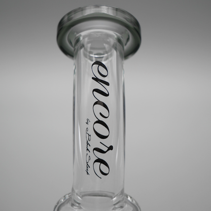 6.5" Encore Collection Pocket Bent Neck Beaker Bong w/ Color Mouthpiece