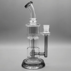 Gray — 10" Pillar Incycler Dab Rig (view 2)