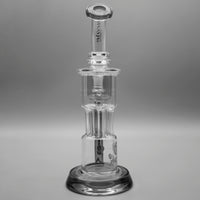 Gray — 10" Pillar Incycler Dab Rig (view 3)