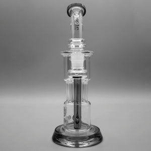 Gray — 10" Pillar Incycler Dab Rig (view 5)