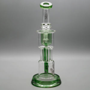 Green — 10" Pillar Incycler Dab Rig (view 3)
