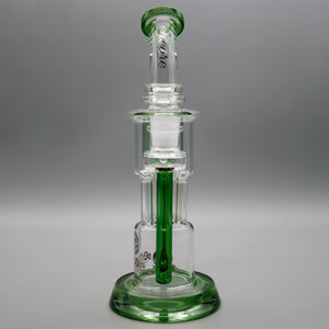 Green — 10" Pillar Incycler Dab Rig (view 5)