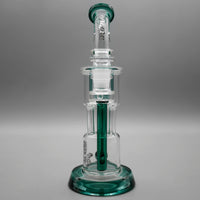 Teal — 10" Pillar Incycler Dab Rig (view 5)