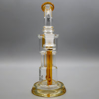 Yellow — 10" Pillar Incycler Dab Rig (view 5)