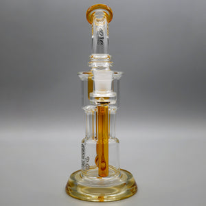Yellow — 10" Pillar Incycler Dab Rig (view 5)