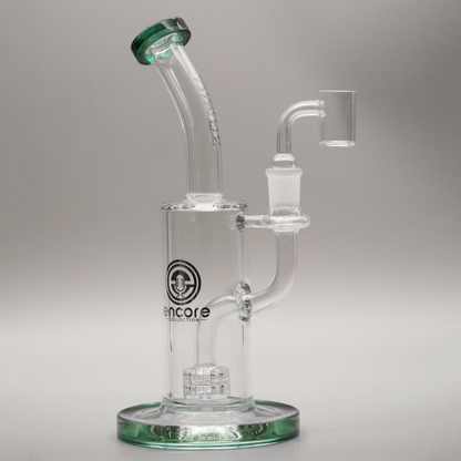 9" Encore Collection Matrix Banger Hanger Dab Rig w/ Accents