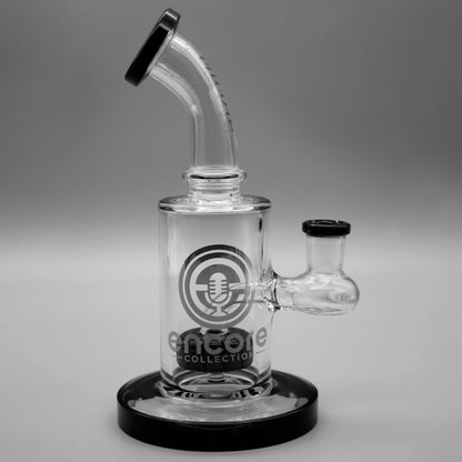 Black — 6" Mini Showerhead Dab Rig (view 1)