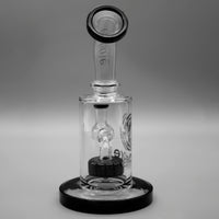 Black — 6" Mini Showerhead Dab Rig (view 2)