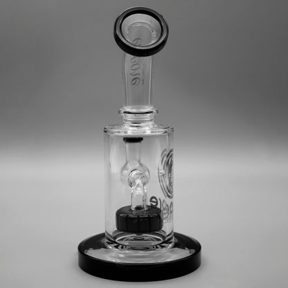 Black — 6" Mini Showerhead Dab Rig (view 2)