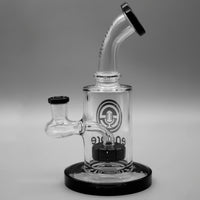 Black — 6" Mini Showerhead Dab Rig (view 3)