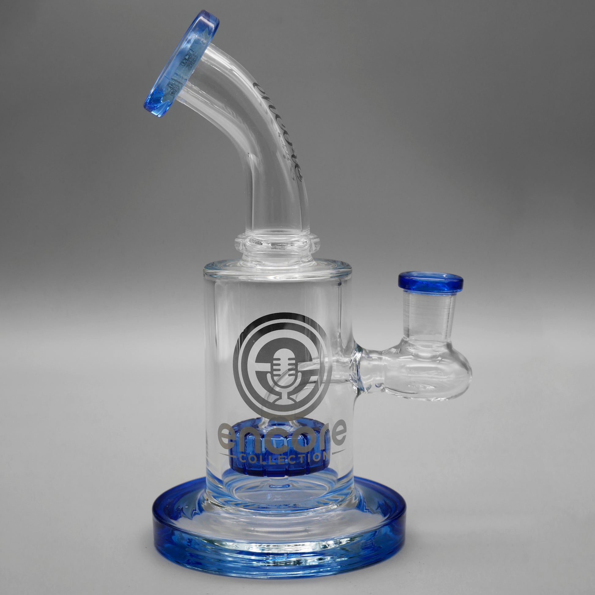 Light Blue — 6" Mini Showerhead Dab Rig (view 1)
