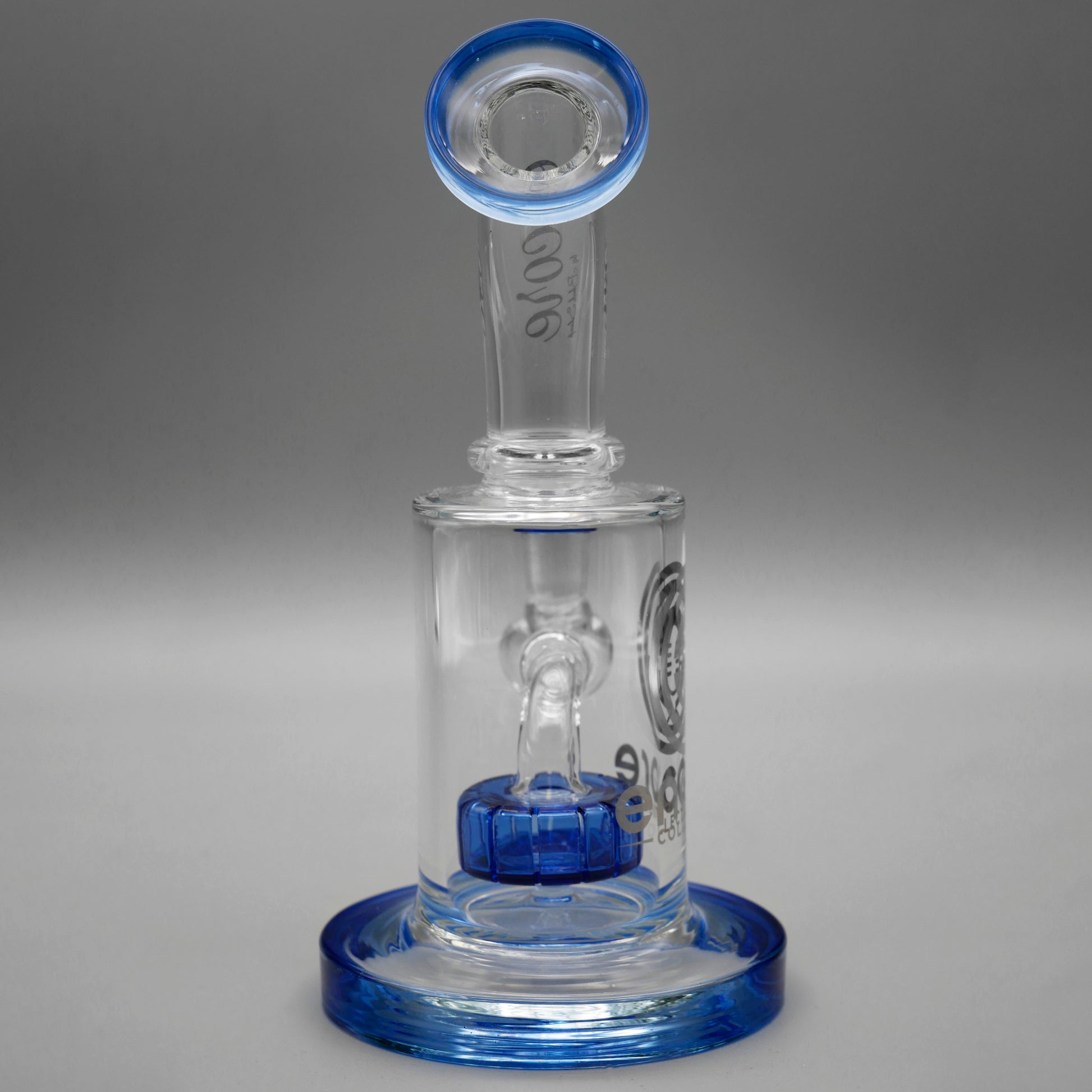 Light Blue — 6" Mini Showerhead Dab Rig (view 2)