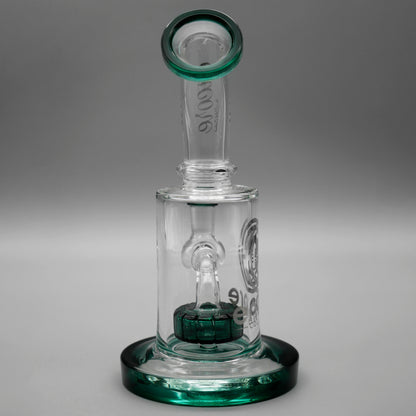 Teal — 6" Mini Showerhead Dab Rig (view 5)