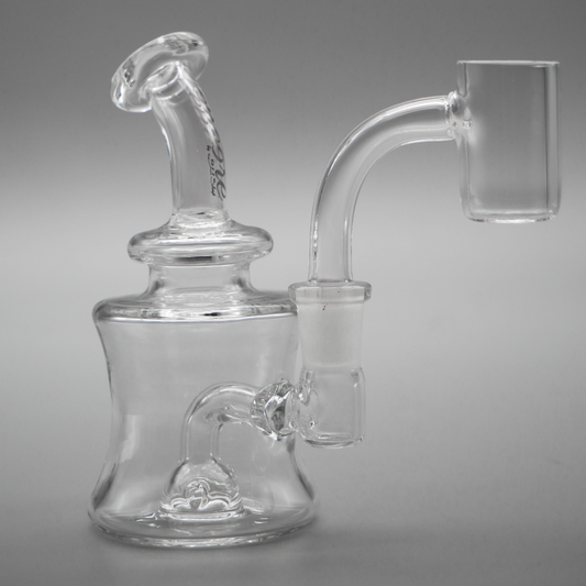 4" Encore Collection 10mm Micro Holey Perc Dab Rig