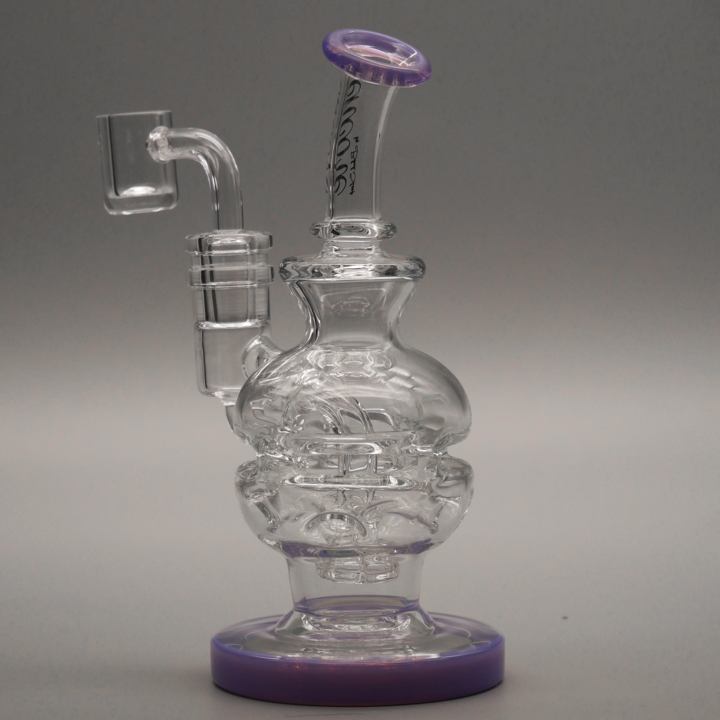 6" Encore Collection Baby Fab Egg Dab Rig