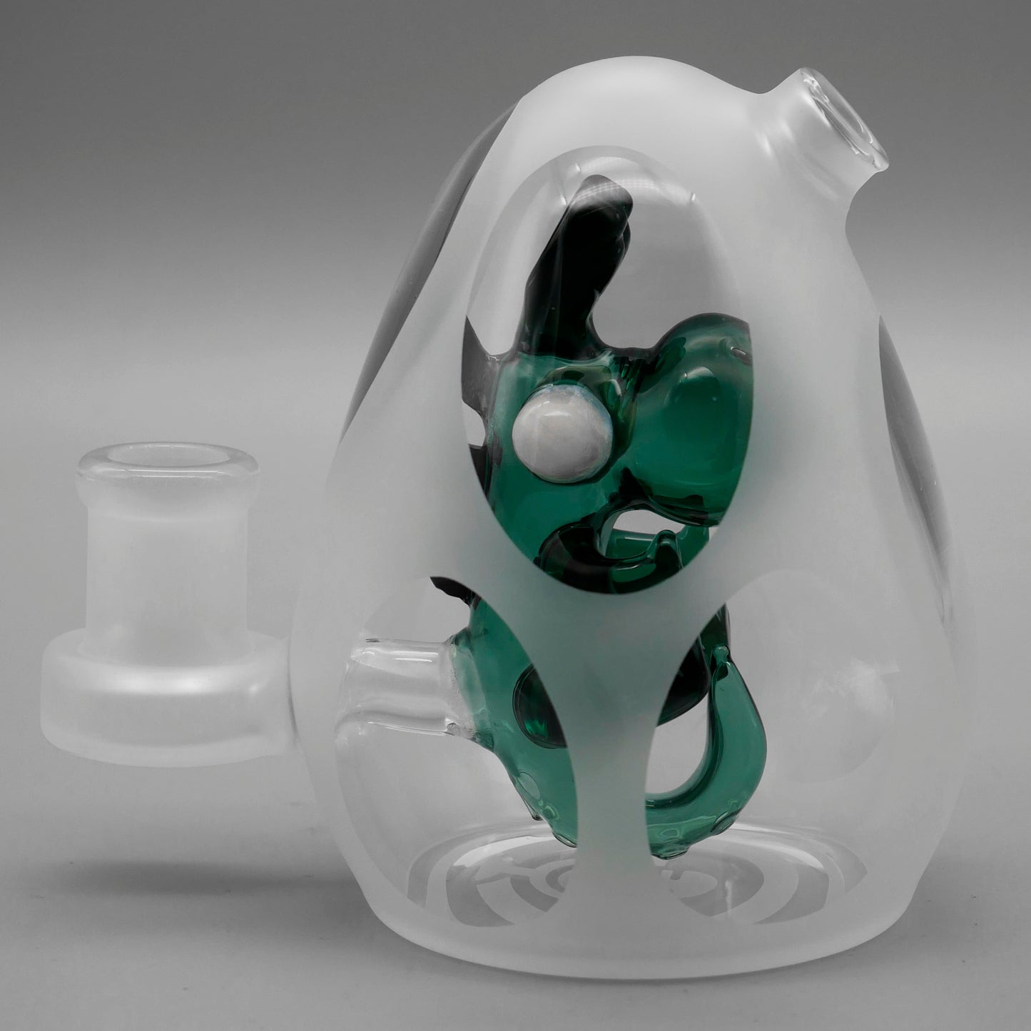4" Yoshi Frosted Egg Dab Rig