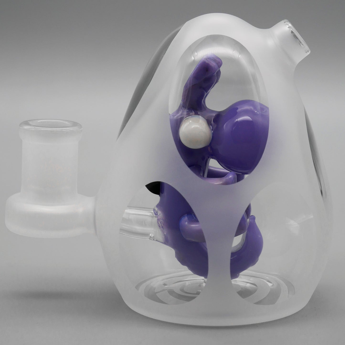 3PACK 4" Yoshi Frosted Egg Dab Rig