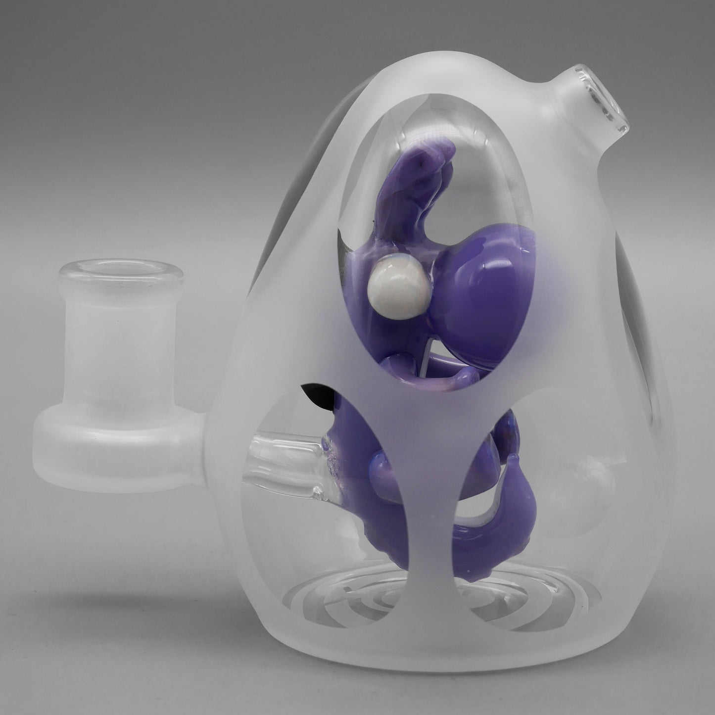 4" Yoshi Frosted Egg Dab Rig