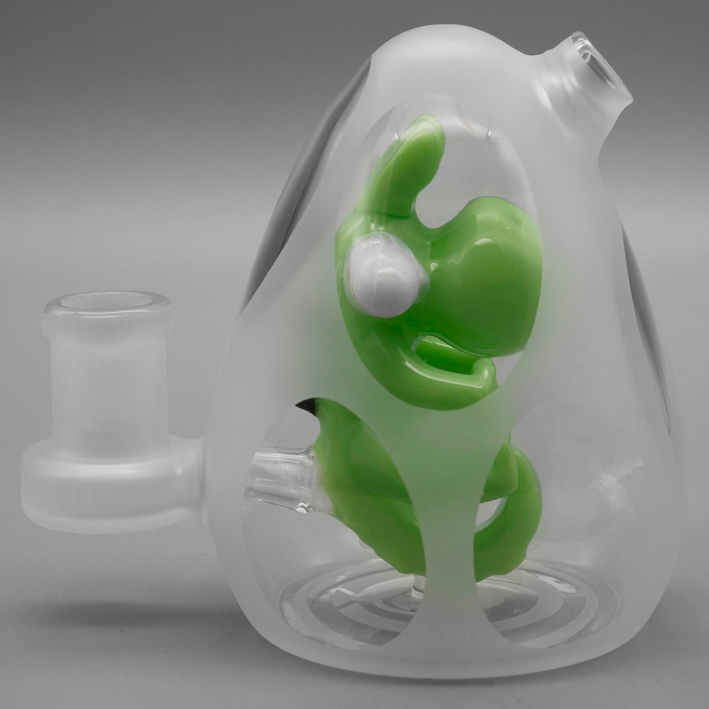 4" Yoshi Frosted Egg Dab Rig